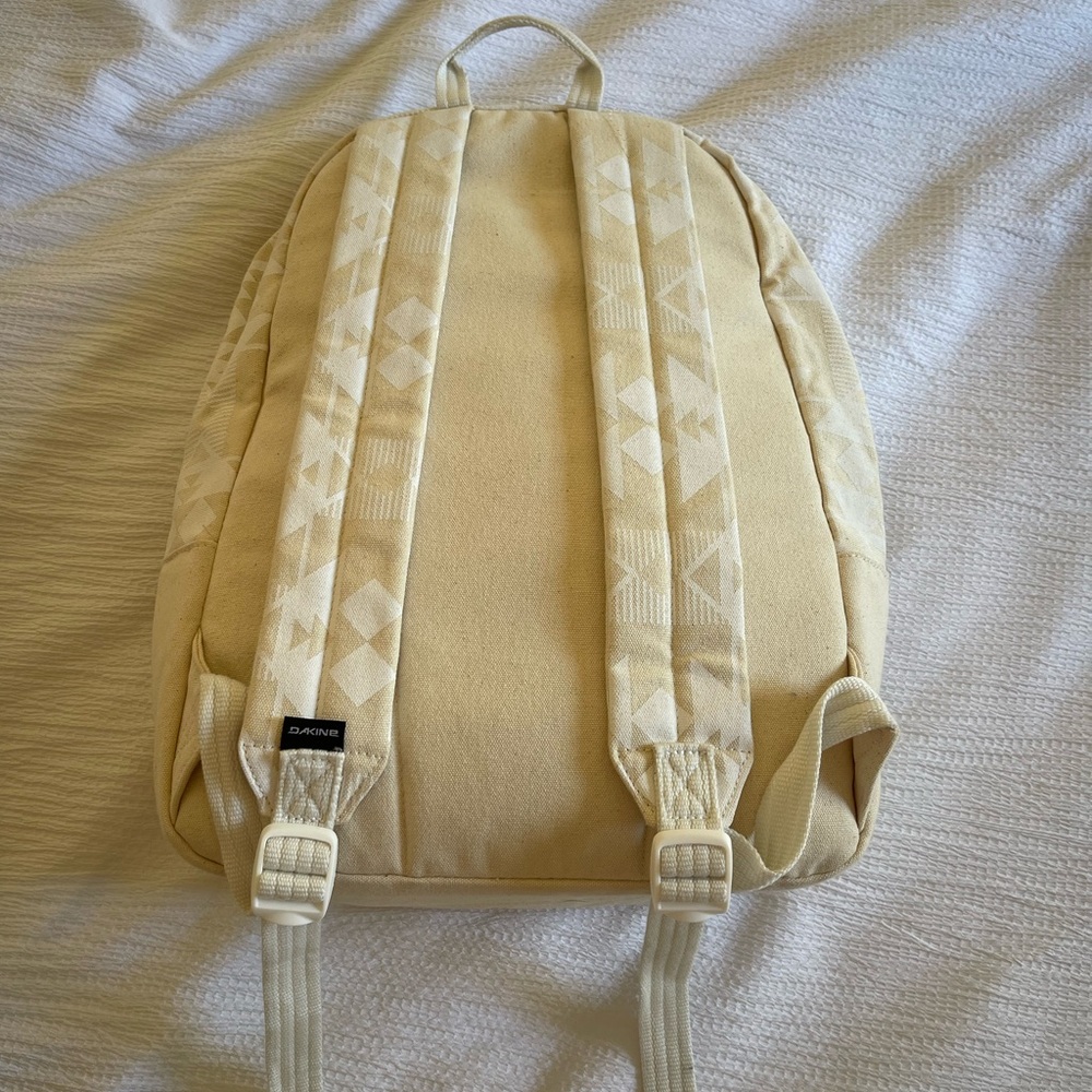 Tan Geometric Pattern Backpack - Picture 2 of 6